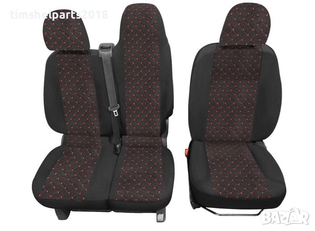 Тапицерия лукс капитонирана Опел Виваро 2+1 2014 Opel Vivaro, снимка 4 - Аксесоари и консумативи - 38330928