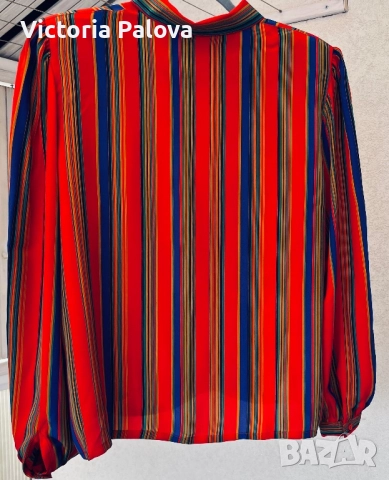  Vintage блуза/риза  MAEPSY BANG HIGH FASHION , снимка 11 - Ризи - 52095519