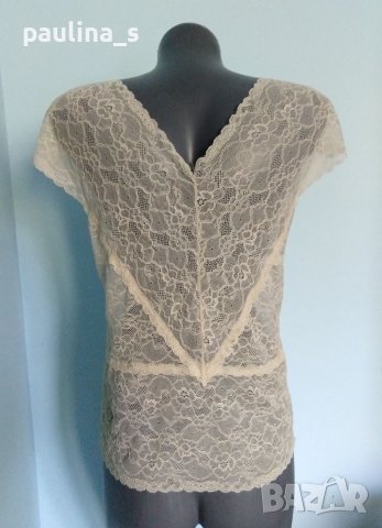 Три броя блузи от дантела, различни цветове и модели / голям размер , снимка 14 - Корсети, бюстиета, топове - 37387615