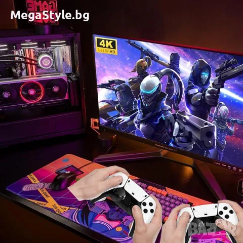  Ретро игрова конзола 4K HDMI с над 40 000 игри, 23 емулатора, plug-and-play, два 2.4 GHz безжични к, снимка 6 - Други игри и конзоли - 56072315