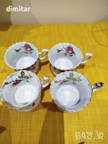 Порцеланов   сервиз за кафе 🍵🌹🍵🌹„CHODZIEZ “POLAND , снимка 12 - Сервизи - 53123130