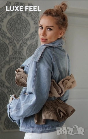 💎 Деним Яке , снимка 3 - Якета - 53930094