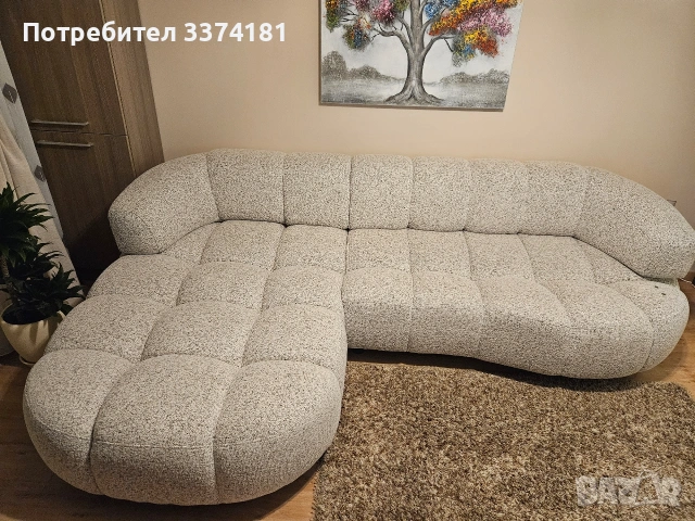 ъглов диван WELNOVA /от AIKO/, снимка 2 - Дивани и мека мебел - 53065191