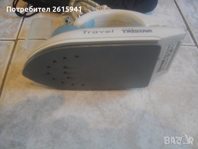 Мини Ютия-Туристическа-700 Вата-Отлична-85х150мм-TRISTAR ST-8062, снимка 3 - Ютии - 38547290
