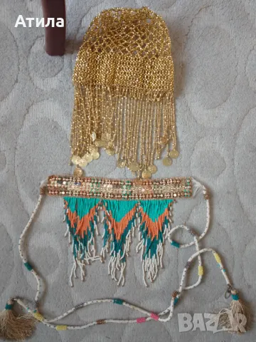 шапка и колан за танци 