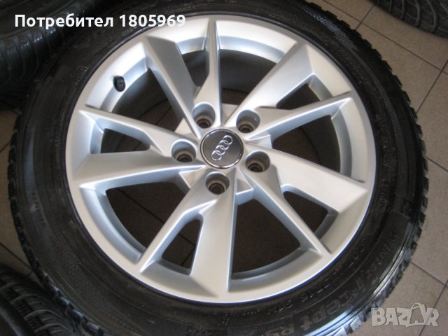 4бр. ал. джанти Audi (оригинални) 5x112 , 7x 16 , ET35, снимка 2 - Гуми и джанти - 42532611