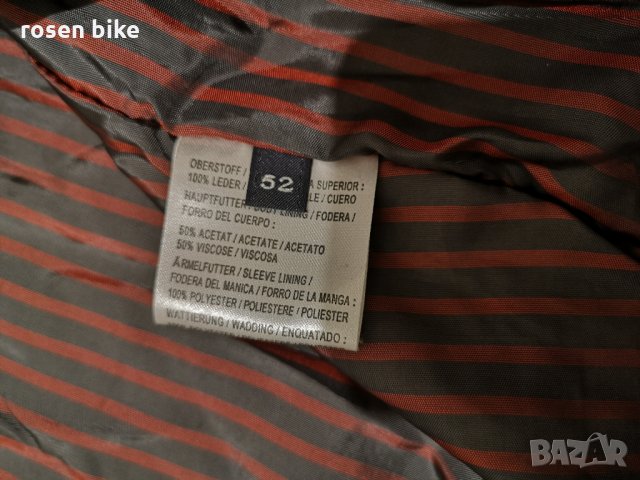 ''Marco Polo''оригинално кожено яке Л-ХЛ размер, снимка 6 - Якета - 31799159