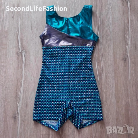 Детско трико за гимнастика, акробатика, йога 14 г.