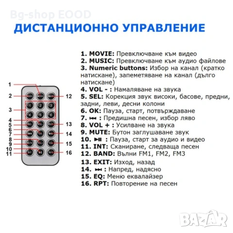 Автомобилен мултимедиен MP5 плейър Главно устройство 1 din 4.1 инча, Мултимедия за кола, снимка 6 - Аксесоари и консумативи - 54350546