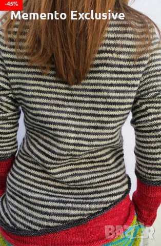 РАЗПРОДАЖБА!!!Пуловер "Colourful Extravaganza", снимка 3 - Блузи с дълъг ръкав и пуловери - 31092880