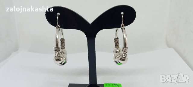 Сребърни обеци-12,14гр/14кр