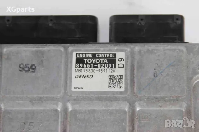  Компютър двигател за Toyota Auris 2.0d4d 126 к.с. (2006-2012) 89661-02D91, снимка 2 - Части - 49259993