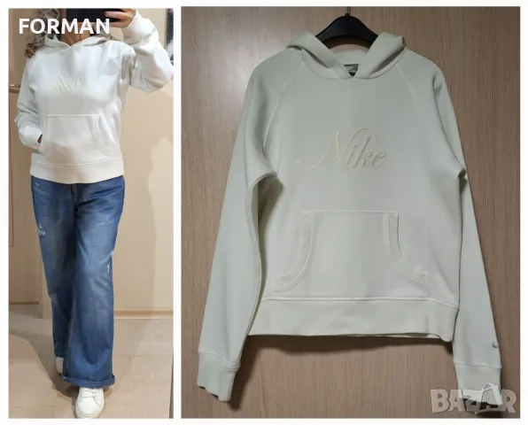 СТРАХОТЕН бял суичър