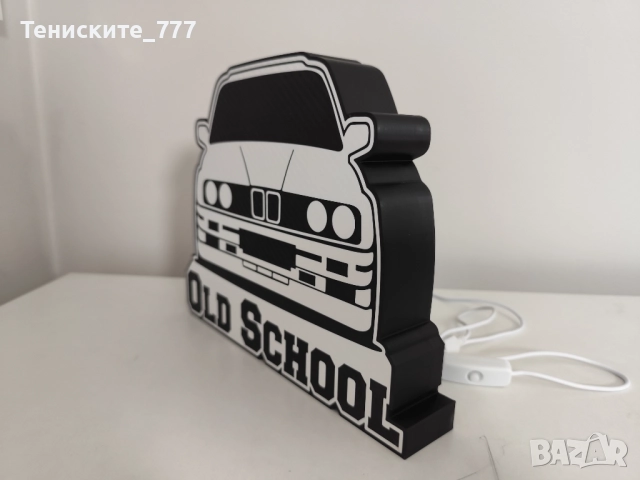 3д лампа BMW E30 OLD SCHOOL, снимка 4 - Соларни лампи - 51761677