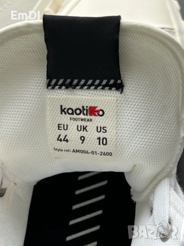 Бели кецове Kaotiko черен петък 40% off, снимка 6 - Кецове - 52123968