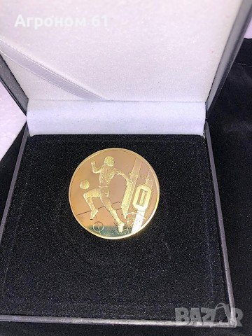 Монети сувенири Марадона, Меси и Роналдо, снимка 2 - Нумизматика и бонистика - 36731782