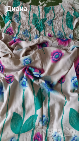 Лятна рокля на цветя, снимка 5 - Рокли - 44575067