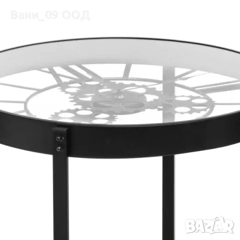 Холна масичка с часовник , снимка 5 - Маси - 48917515