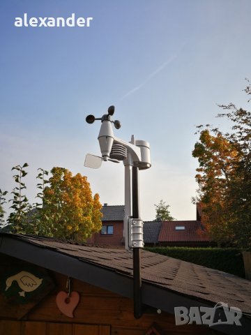 BRESSER WIFI Метеорологична станция с 5 в 1 външен сензор и цветен дисплей	, снимка 4 - Друга електроника - 34416923