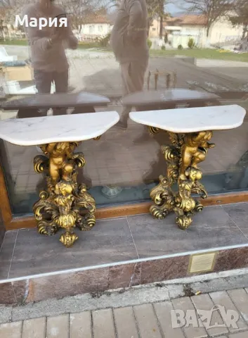 Два броя нощни шкафчета 014, снимка 1