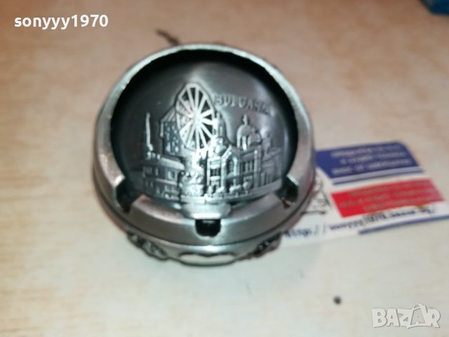 МЕТАЛЕН ПЕПЕЛНИК 9СМ 1910231605, снимка 11 - Антикварни и старинни предмети - 42639481