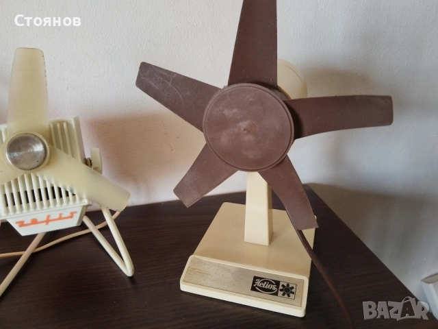 Настолни вентилатори от соца. ZEFIR Z-21,ZEFIR Z-51B,ZEFIR-3,HELIIOS,, PROGRES W20, W60, ТИП 83-1, снимка 13 - Вентилатори - 33160116