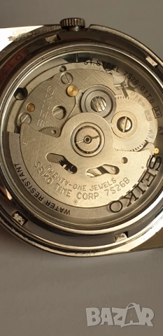 Мъжки часовник Seiko 5 Automatic 21 Jewels, снимка 6 - Антикварни и старинни предмети - 54283937