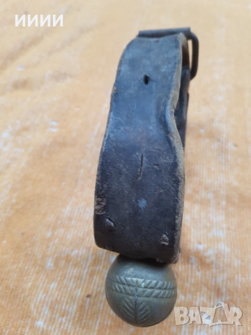 Бронзова хлопка звънец орехче , снимка 5 - Антикварни и старинни предмети - 52583254