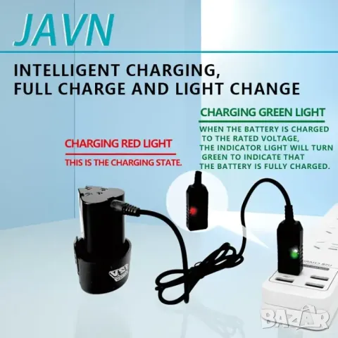 Безжичен електрически гайковерт, снимка 3 - Индустриална техника - 47985342