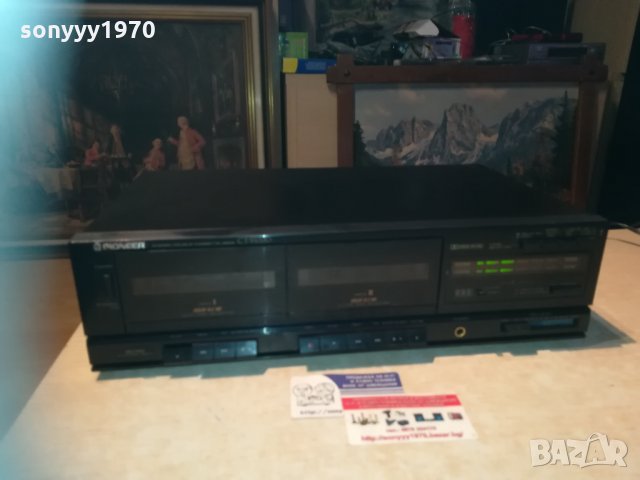 PIONEER-ДВОЕН ДЕК 0801210843, снимка 6 - Декове - 31347601