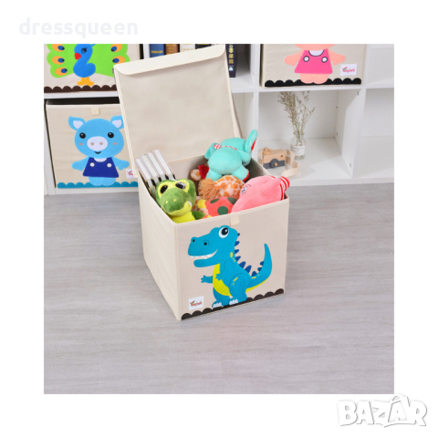 3883 Водоустойчивата кутия за съхранение на играчки с капак, снимка 3 - Други стоки за дома - 44597340