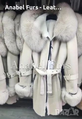 Дамски кожухчета от естествена кожа, снимка 8 - Палта, манта - 47946537
