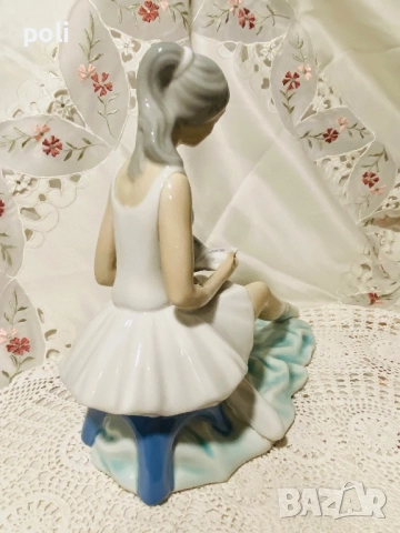 порцеланова статуетка балерина , снимка 4 - Статуетки - 52565443