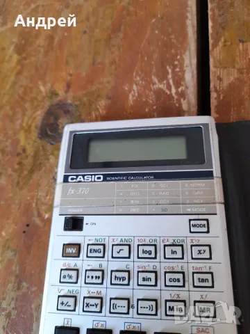 Стар калкулатор Casio FX-370, снимка 3 - Антикварни и старинни предмети - 56409406