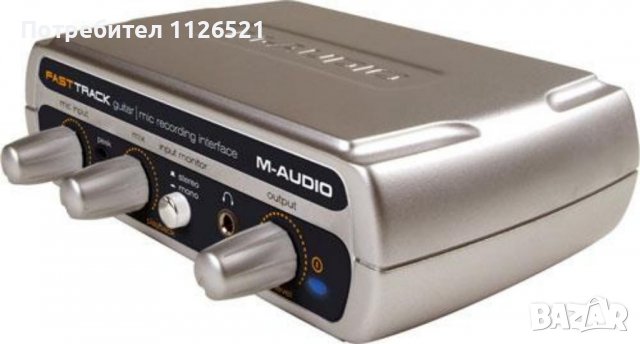 M-Audio Fast Track audio interface sound card, снимка 2 - Други - 37352894