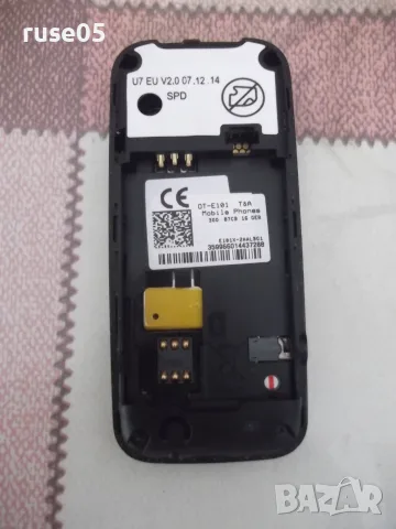 GSM "Alcatel OT-E101" работещ, снимка 7 - Alcatel - 56082945