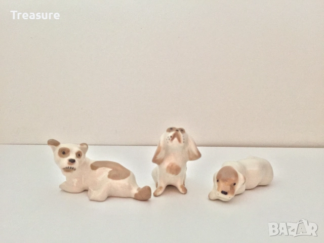 Стари фигурки ЛФЗ кучета, снимка 3 - Колекции - 37430841
