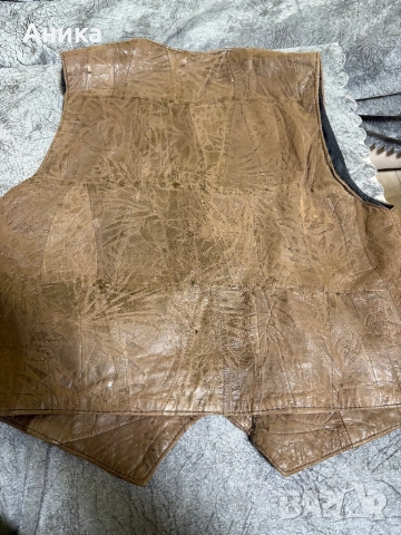 Елек от естествена кожа, снимка 6 - Други - 52022371