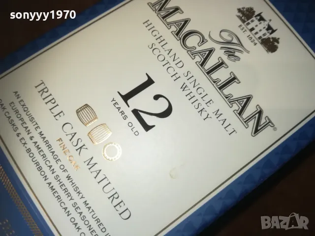 MACALLAN 12 КУТИЯ ЗА КОЛЕКЦИЯ 1709241041, снимка 3 - Колекции - 47264572