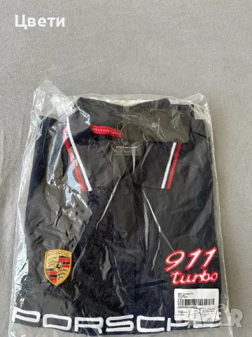 Тениска Porsche 911 Turbo, снимка 6 - Тениски - 47847039