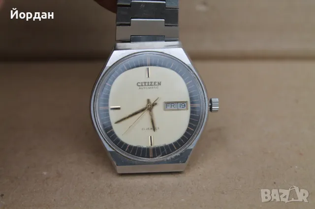 Японски мъжки часовник ''Citizen'' автоматик, снимка 2 - Мъжки - 47312669