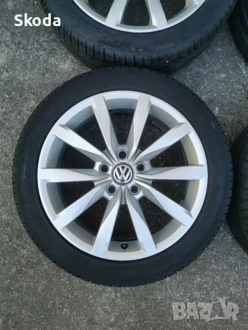 джанти Vw golf 17 5x112 , снимка 3 - Гуми и джанти - 56355527