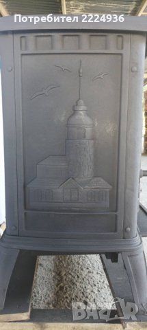 Чугунена печка на твърдо гориво /111 #/, снимка 6 - Печки, фурни - 37855334