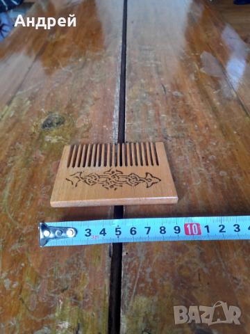 Стар дървен гребен #4, снимка 4 - Други ценни предмети - 44616874