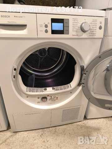 Сушилня bosch, Термопомпа ,7 кг А++, снимка 2 - Сушилни - 53082716