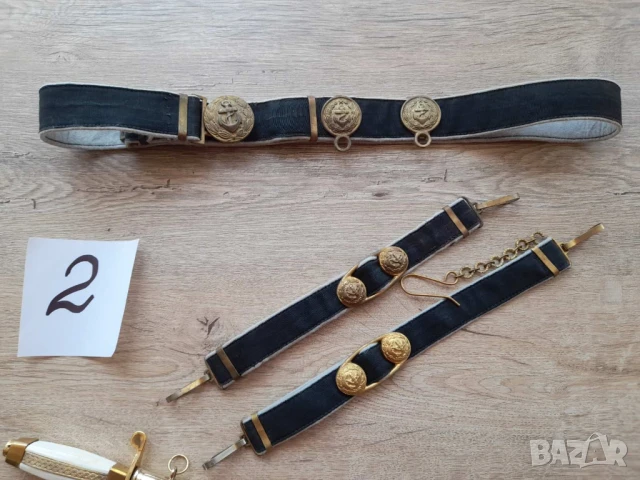 Кортик на Военноморския флот 2 обр.1951г., снимка 8 - Колекции - 48628531