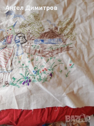 Бродерия украса , снимка 6 - Антикварни и старинни предмети - 50986829