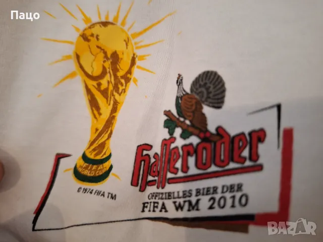 1974 FIFA Trophy World Cup West Germany 2010/като нова е/, снимка 9 - Тениски - 49698334