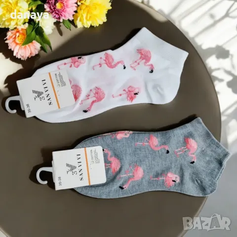 5620 Атрактивни дамски чорапи Фламинго, снимка 3 - Дамски чорапи - 48652418