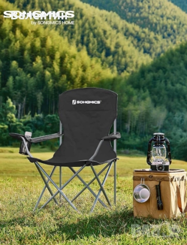 Комплект от 2 сгъваеми къмпинг стола, снимка 2 - Градински мебели, декорация  - 52864565